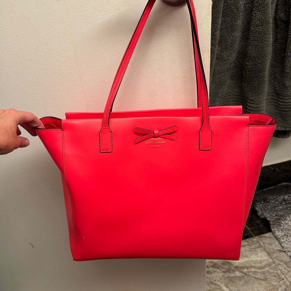 Kate Spade coral bag!